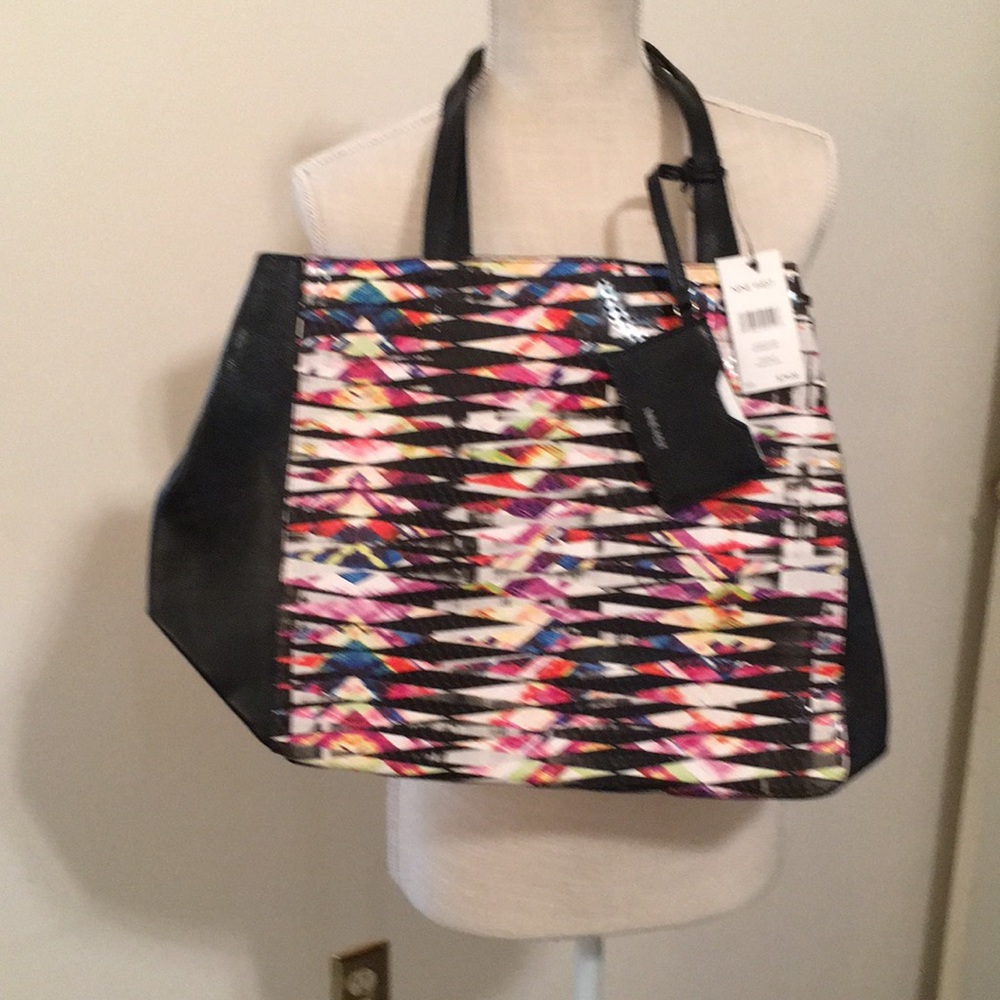New Nine West multicolored tote